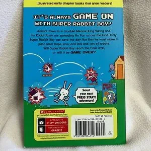 Scholastic | Other | Scholastic Press Start Game Over Super Rabbit Boy ...